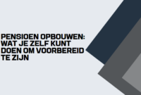Pensioen Opbouwen Pensioen Opbouwen